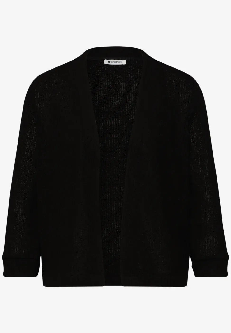 Veste à manches longues en look tricot