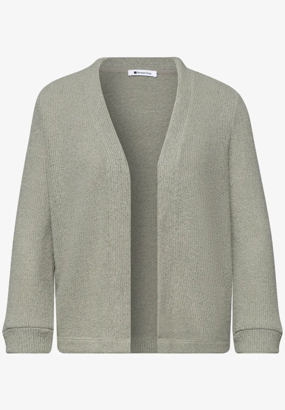 Veste à manches longues en look tricot