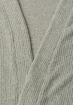 Veste à manches longues en look tricot