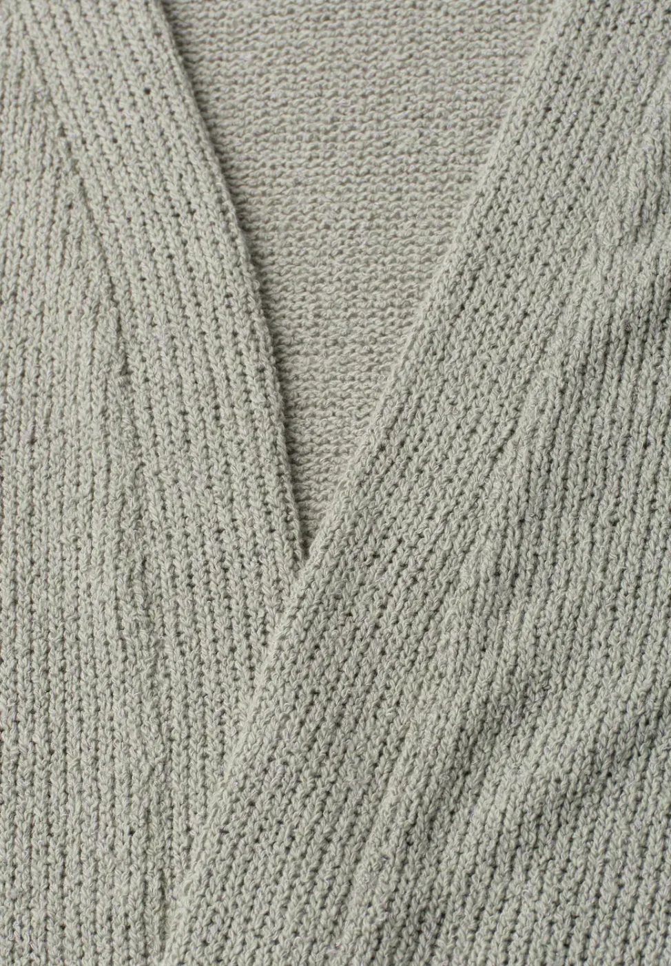 Veste à manches longues en look tricot