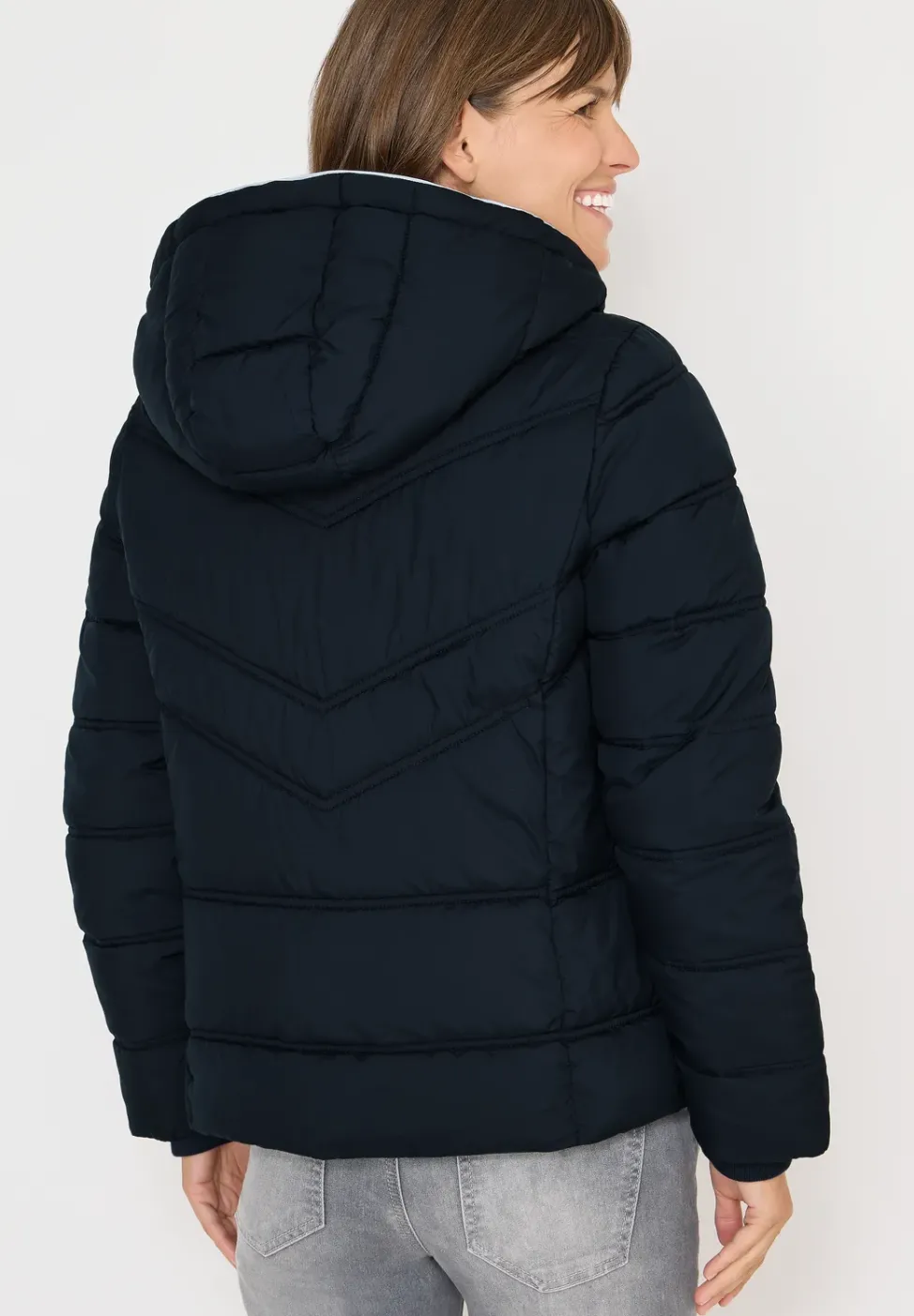 Veste matelassée avec capuche