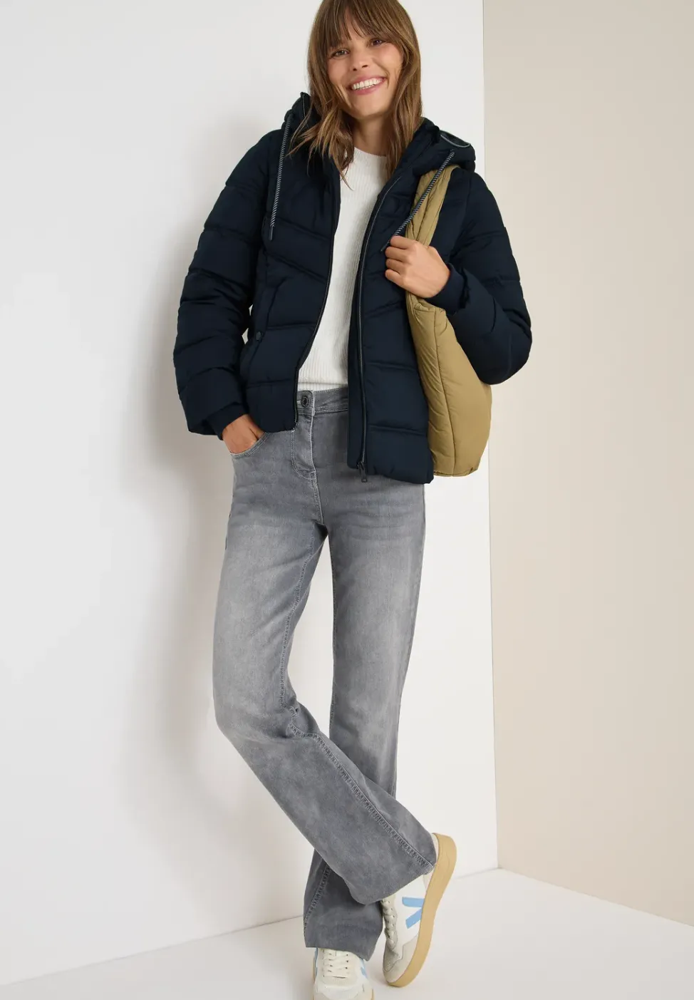 Veste matelassée avec capuche