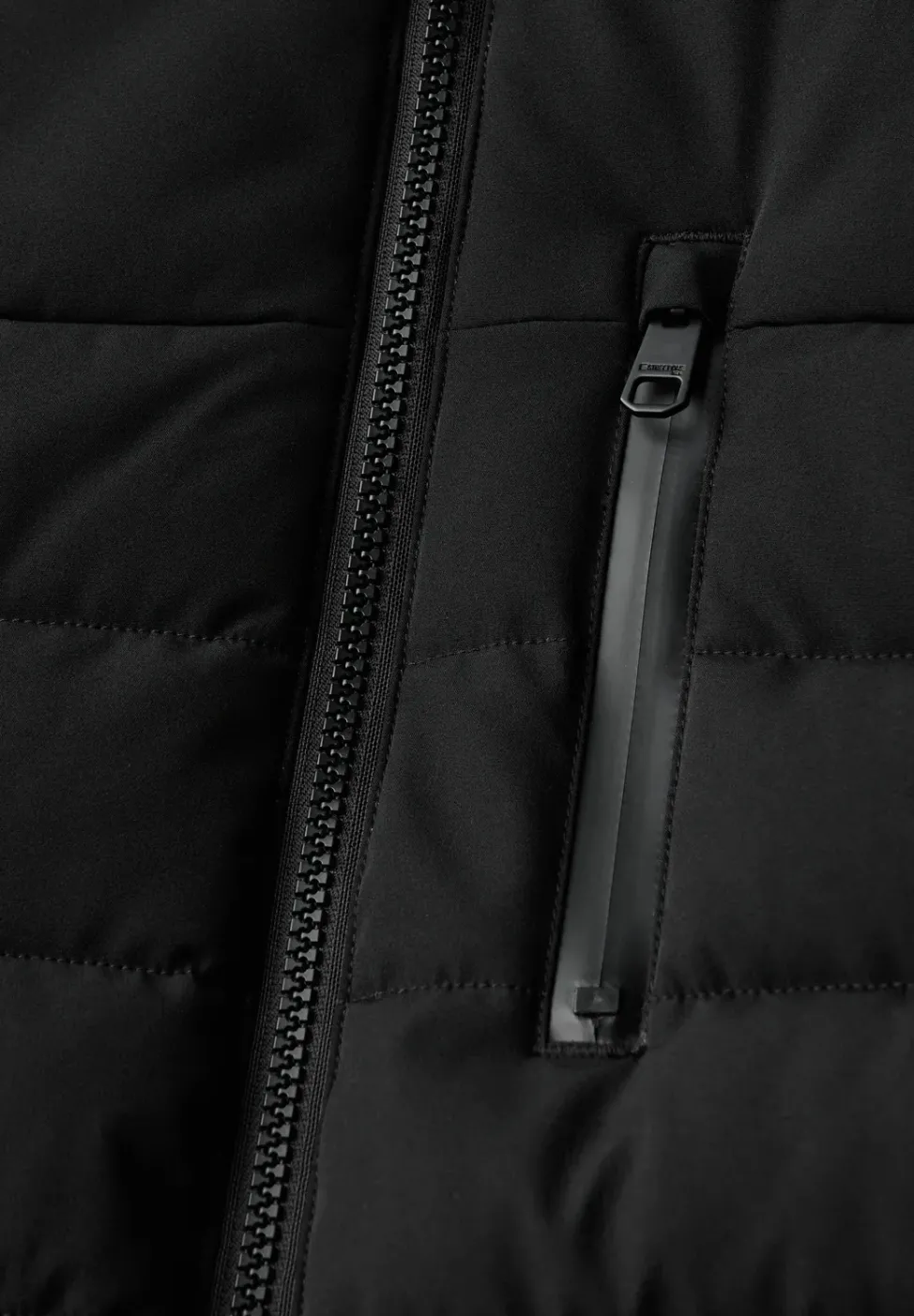 Veste matelassée avec col montant