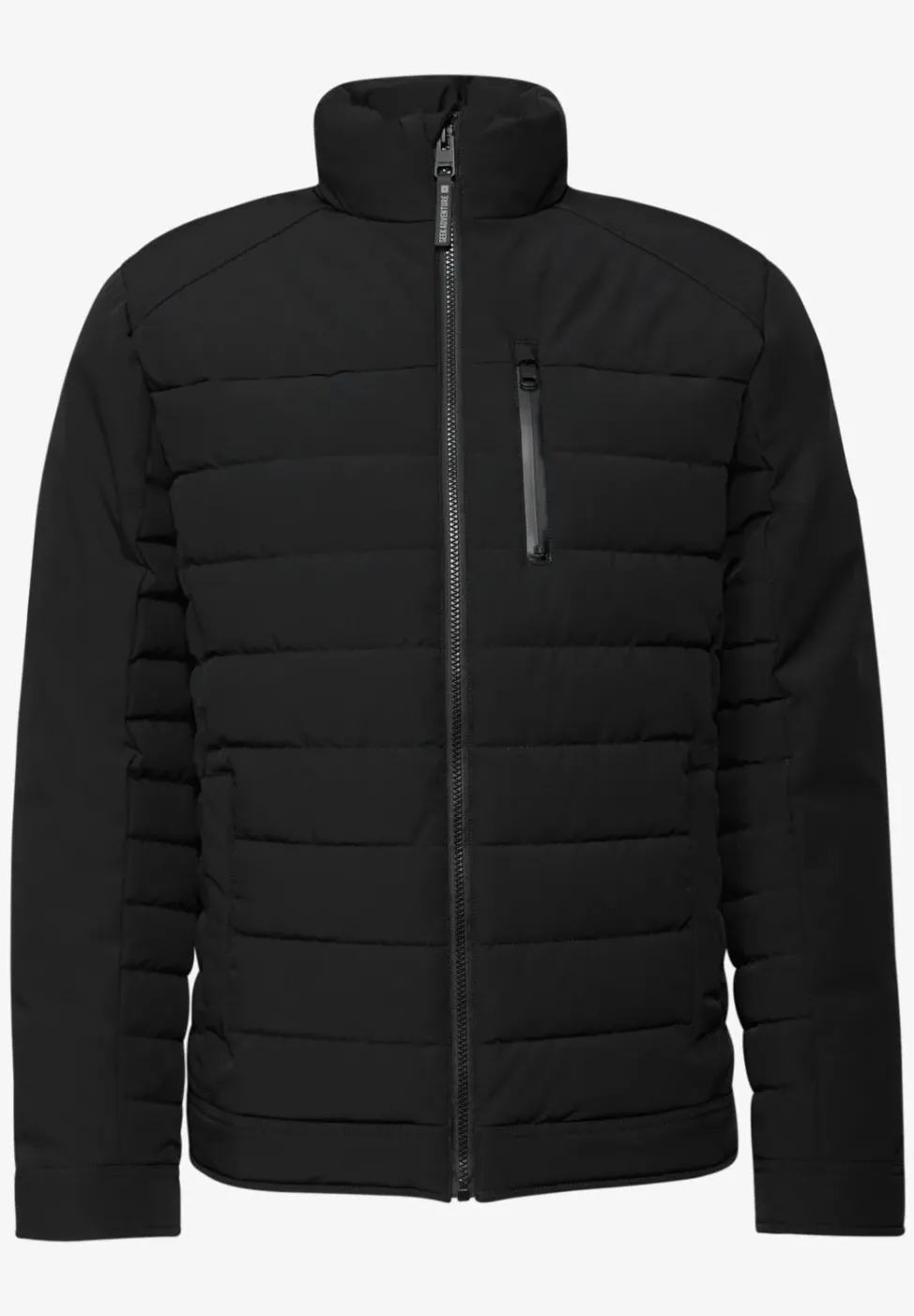 Veste matelassée avec col montant