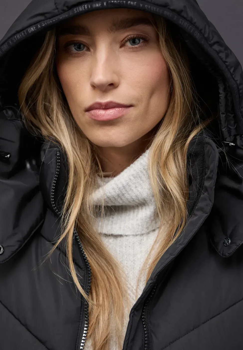 Veste matelassée de longueur midi