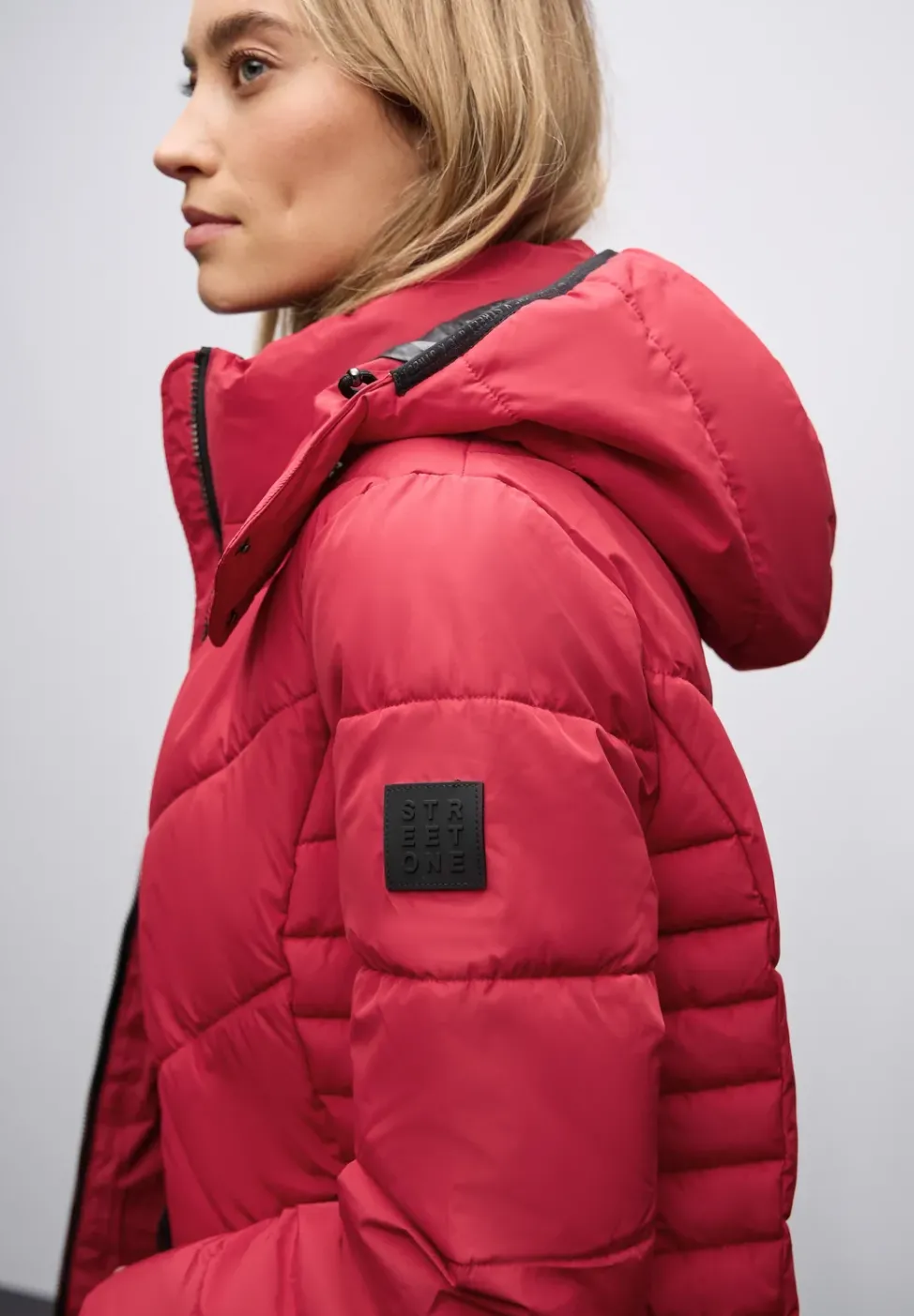 Veste matelassée de longueur midi