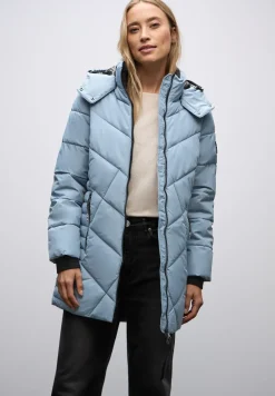 Veste matelassée de longueur midi