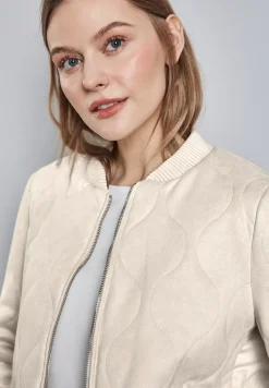 Veste matelassée en velours