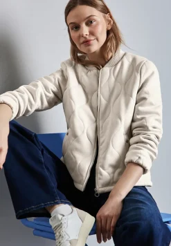 Veste matelassée en velours