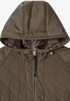 Veste midi avec sweat à capuche