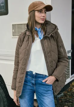 Veste midi avec sweat à capuche