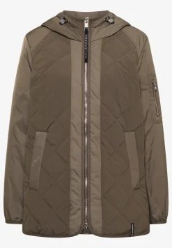 Veste midi avec sweat à capuche