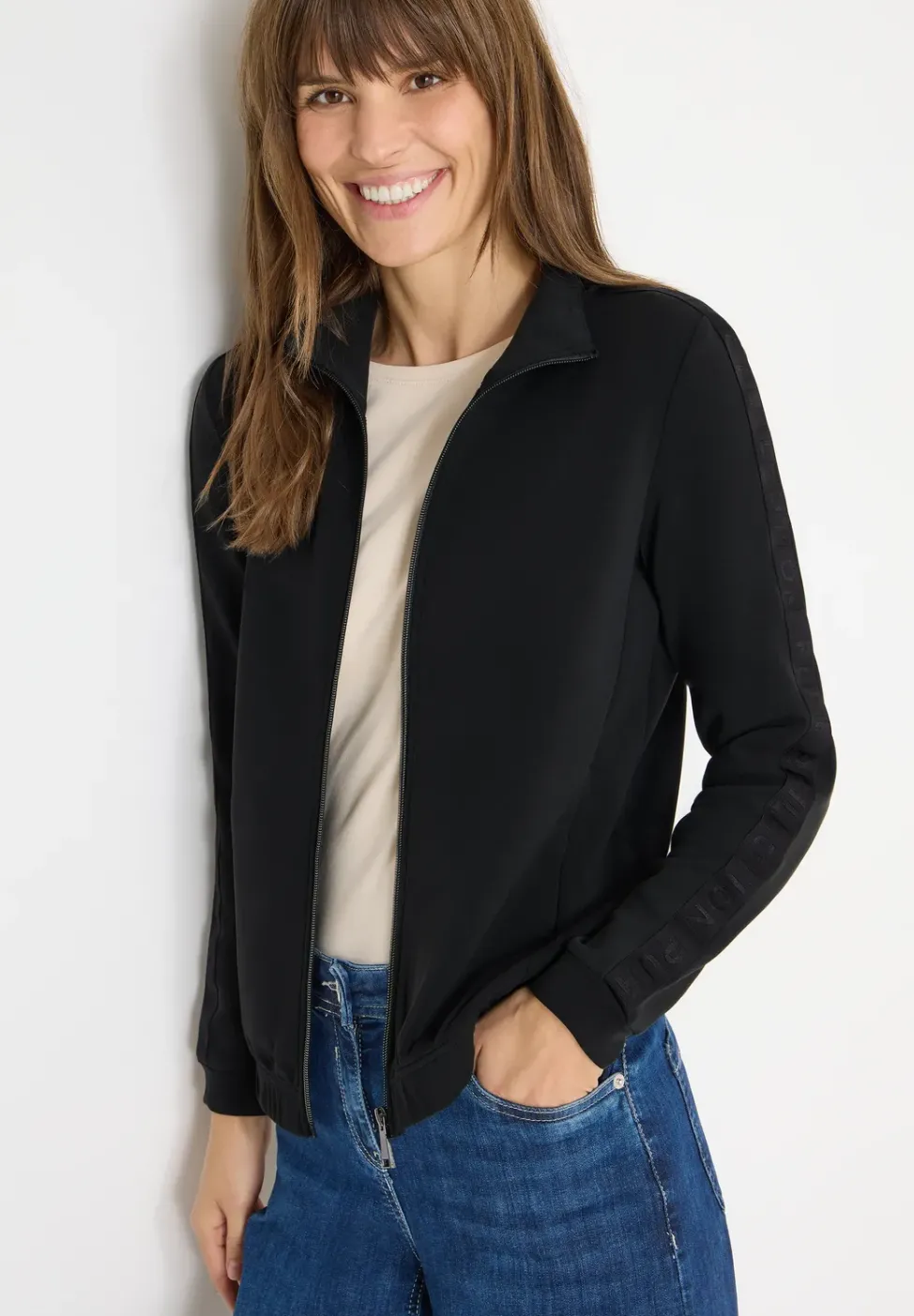 Veste souple avec détail de taille