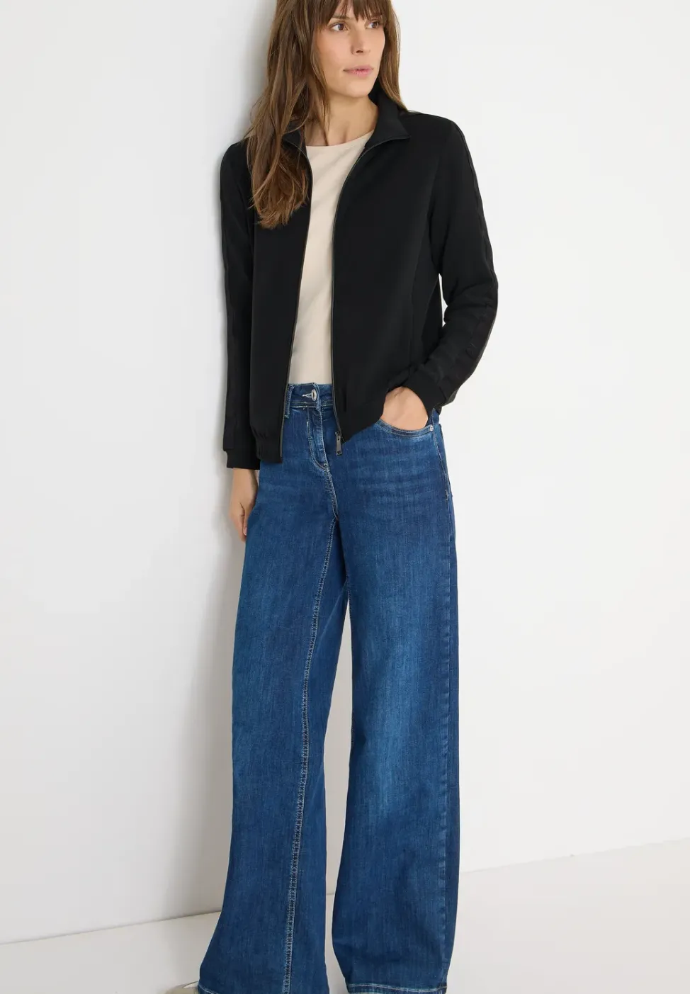 Veste souple avec détail de taille