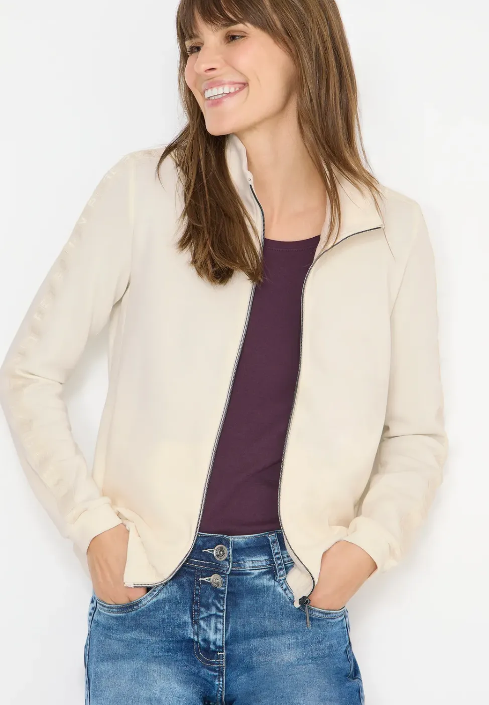 Veste souple avec détail de taille
