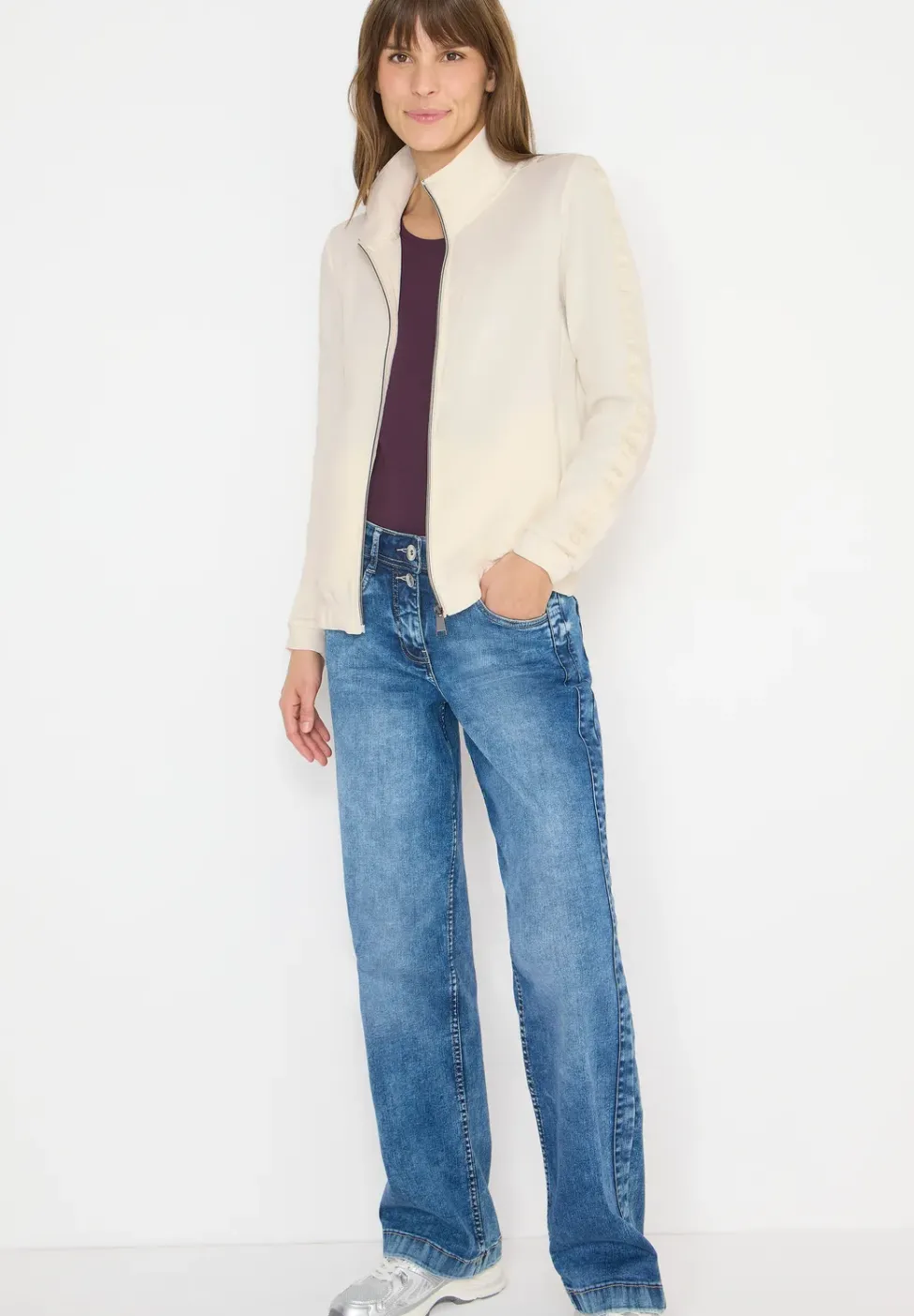 Veste souple avec détail de taille