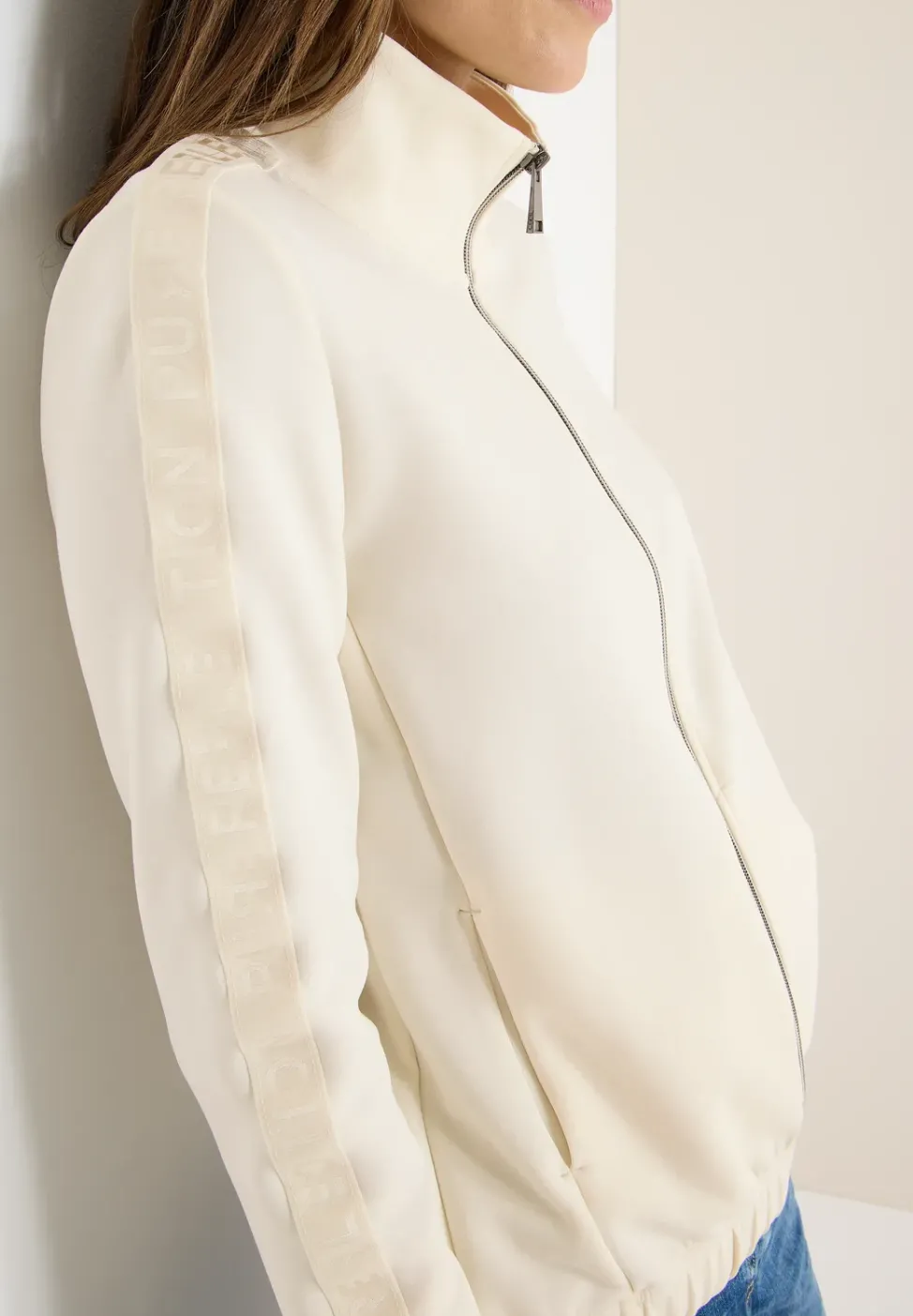 Veste souple avec détail de taille
