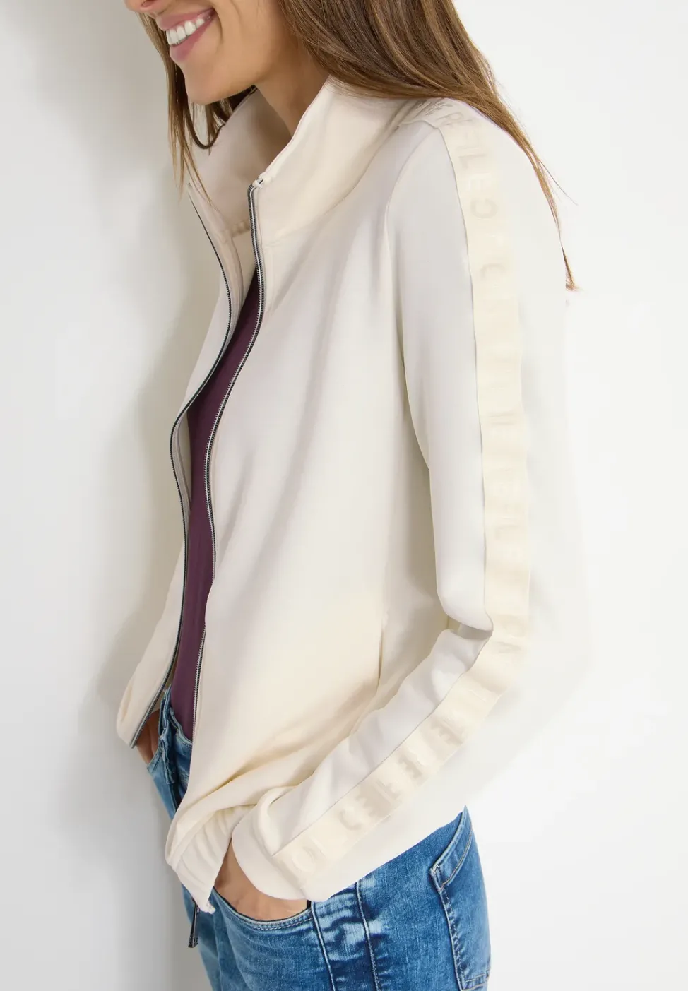 Veste souple avec détail de taille