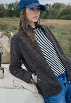 Veste souple avec fermeture éclair