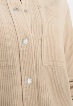 Veste sportive en velours côtelé