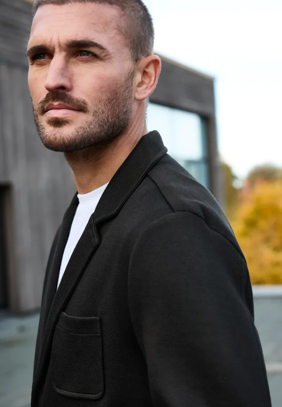 Veste structurée