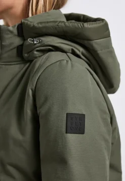 Veste à structure mixte