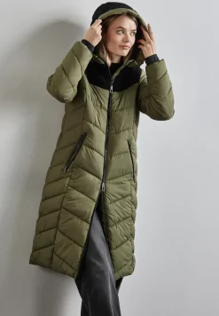 Veste à structure mixte