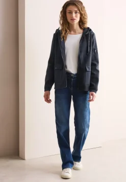 Veste à structure mixte