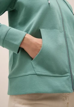 Veste sweat structurée