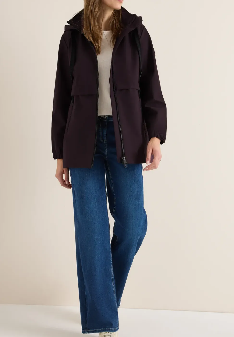 Veste trench courte