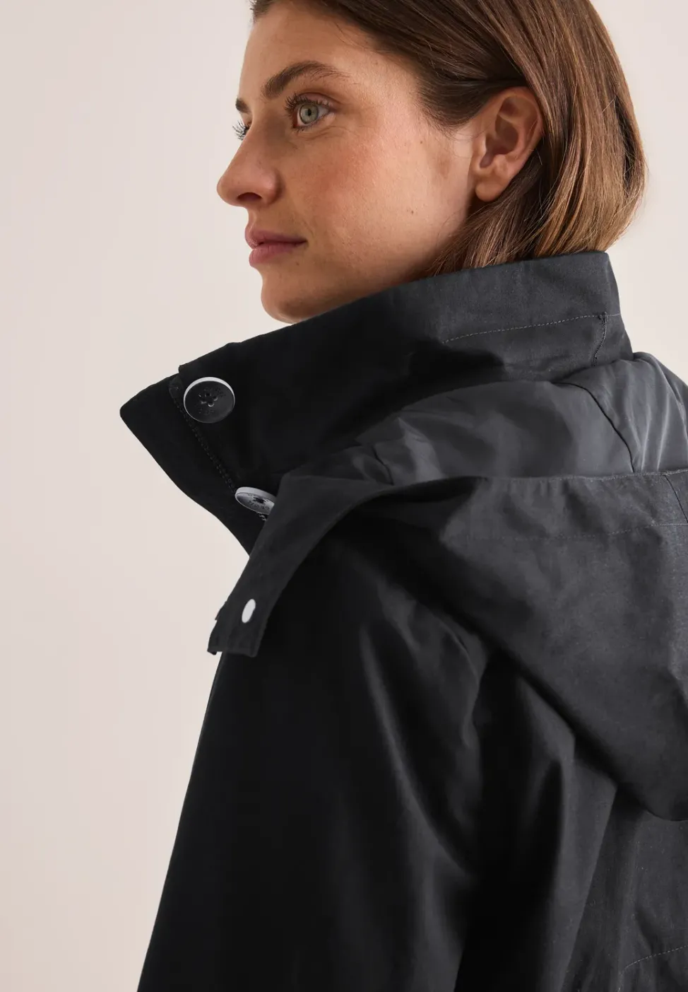 Veste trench midi
