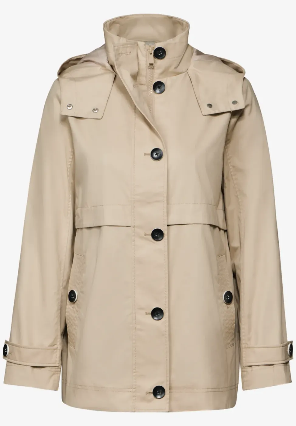 Veste trench midi