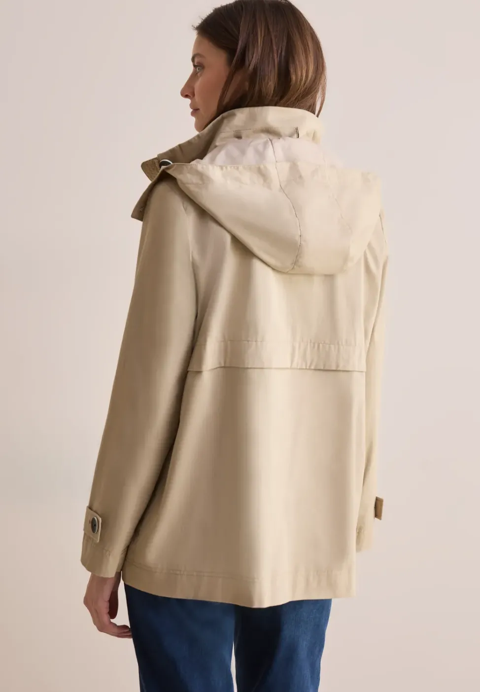 Veste trench midi