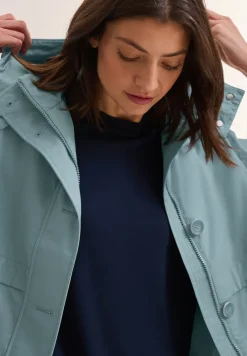 Veste trench midi