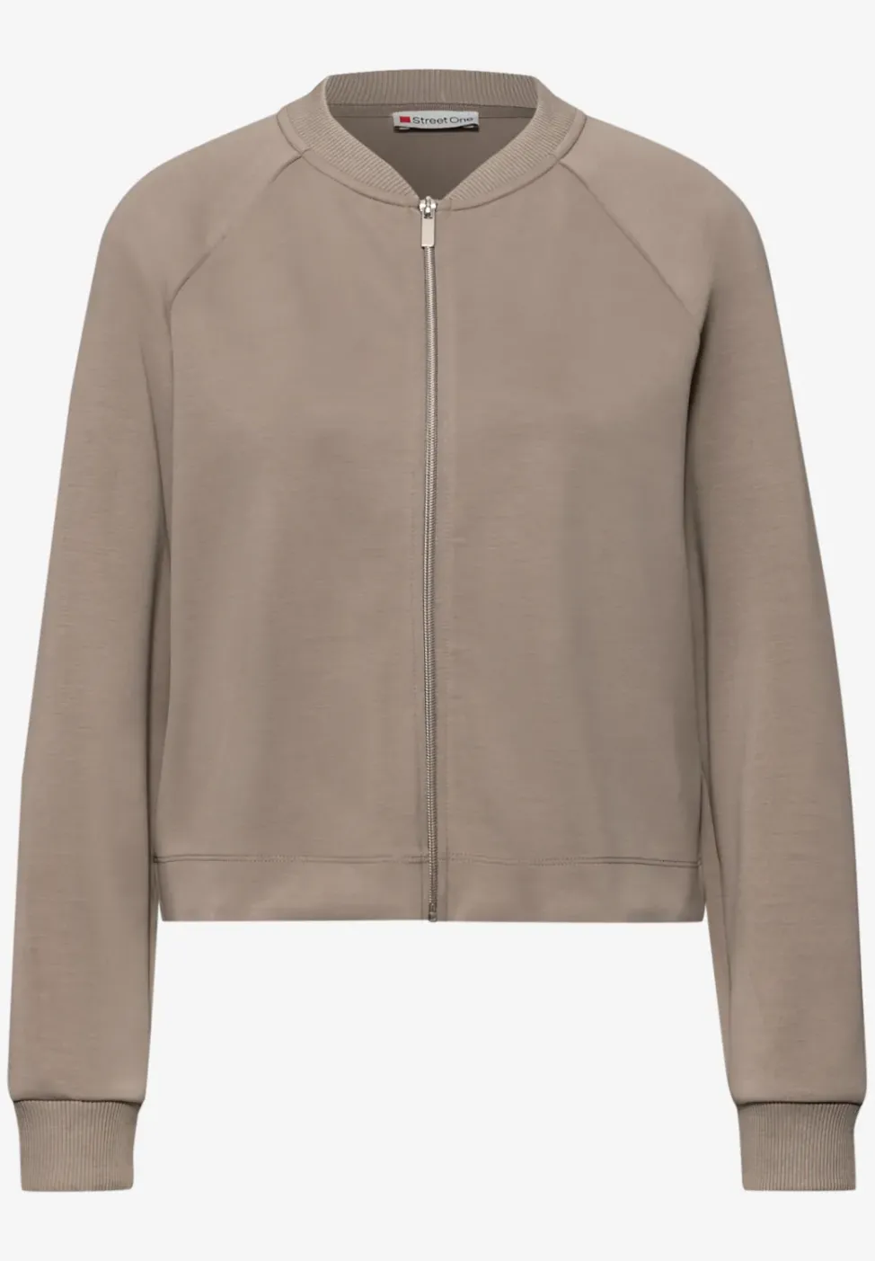 Veste zippée unie