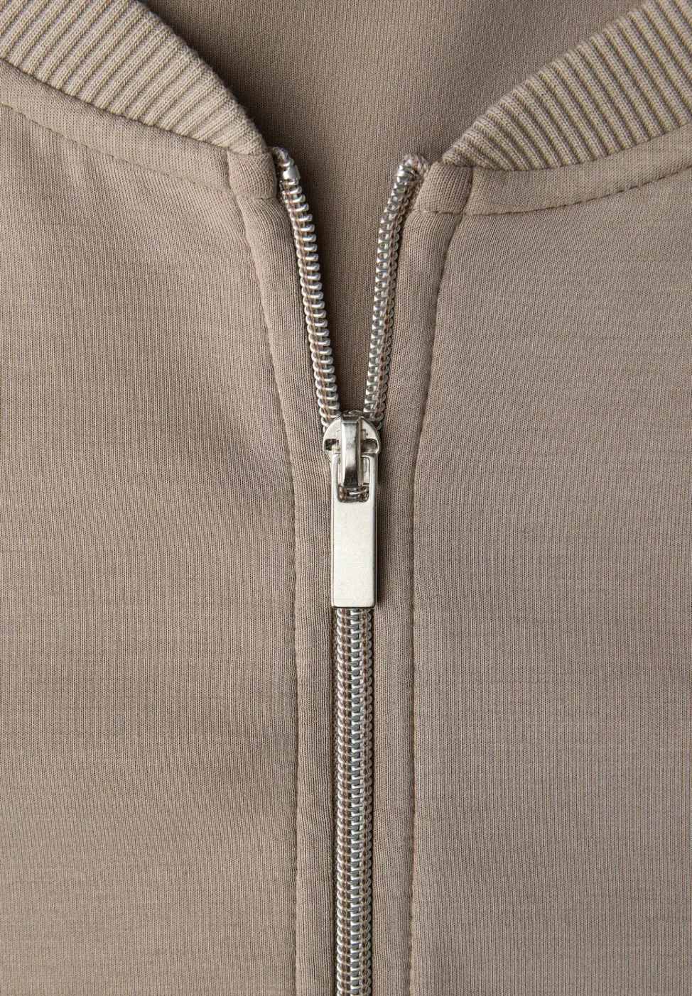 Veste zippée unie
