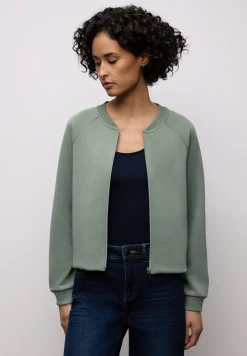 Veste zippée unie