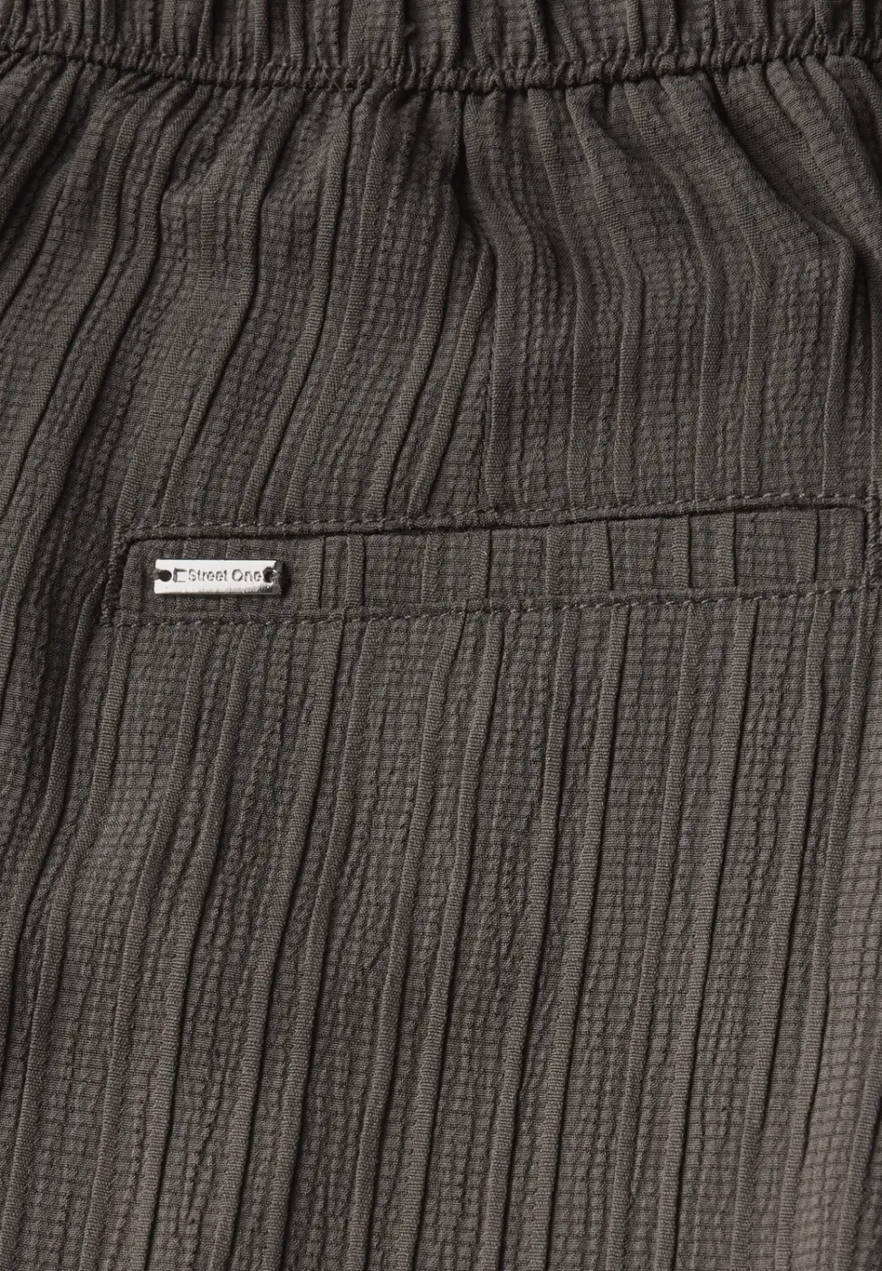 Wide Leg Crinkle pantalon