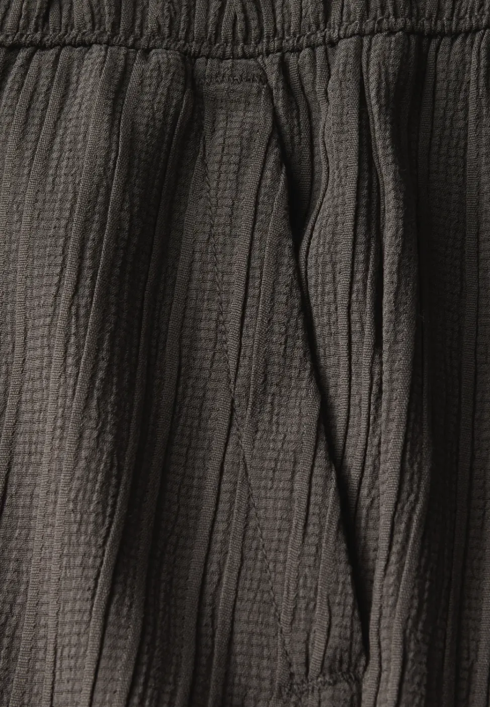 Wide Leg Crinkle pantalon