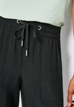 Wide Leg Crêpe pantalon