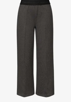 Wide Leg Herringbone pantalon