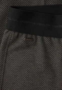 Wide Leg Herringbone pantalon