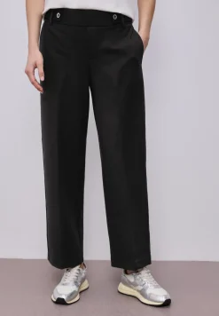 Wide Leg pantalon avec détail de boutons