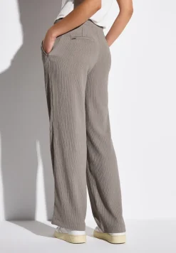 Wide Leg Pantalon avec structure