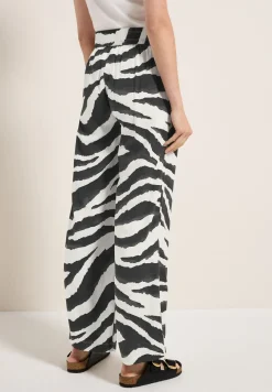 Wide Leg Pantalon avec structure