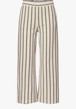 Wide LegPantalon casual fit à rayures