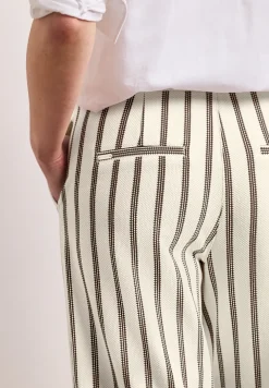 Wide LegPantalon casual fit à rayures
