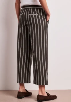 Wide LegPantalon casual fit à rayures