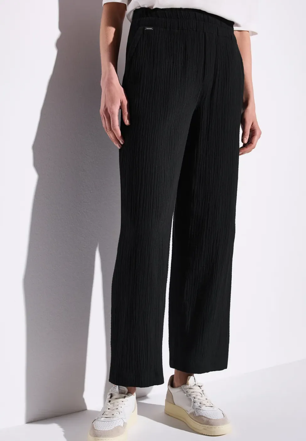 Wide Leg pantalon en coton léger