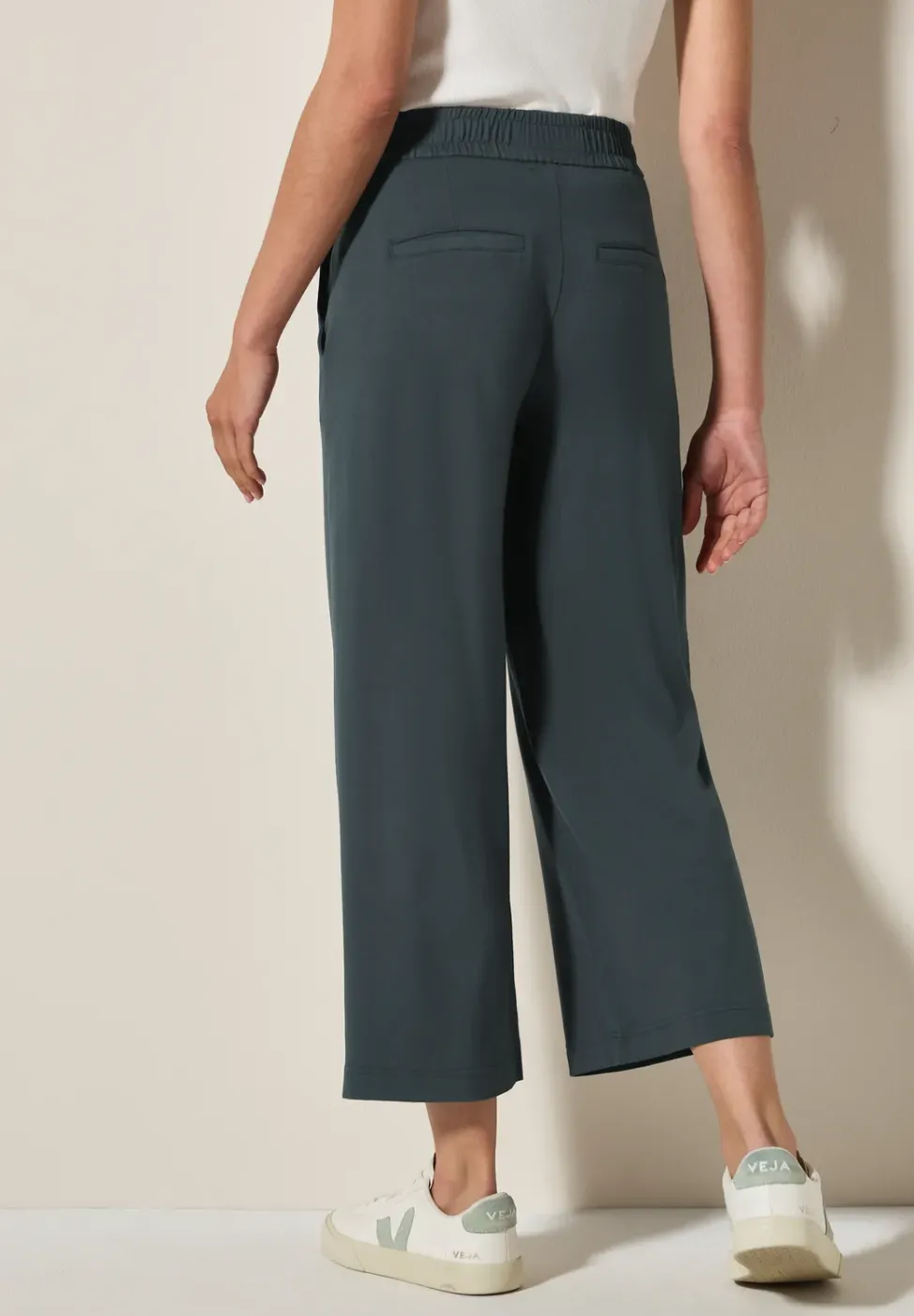 Wide Leg pantalon en jersey